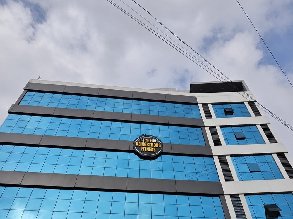 The BeingStrong Fitness Building Exterior